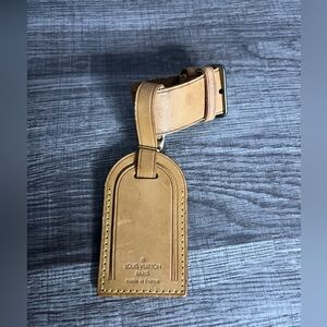 Louis Vuitton luggage tag